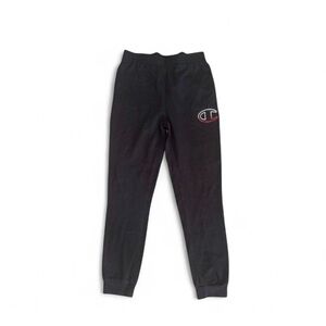 Champion Boys Black Jogger Sweatpants Size Large